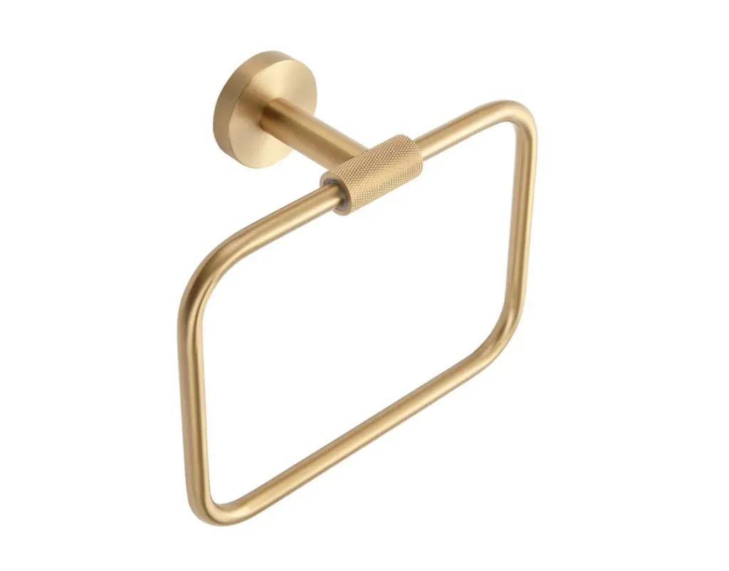 [48Bo.TRN-114020-BB] Turner Towel Ring ◈BruBrass