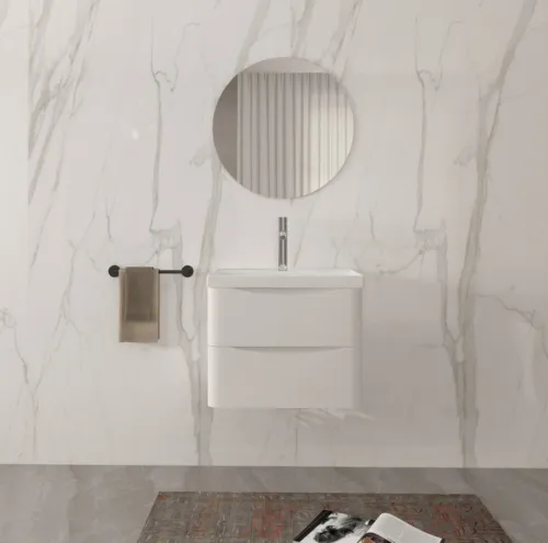 [4760Bo.isw60GW] Isla 600 Unit Drw2 Gloss White