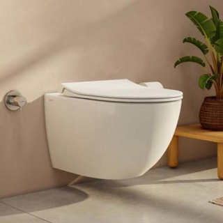 [451Vt.7748B003-6202] Sento Aquacare wall hung Rimless + Soft Seat