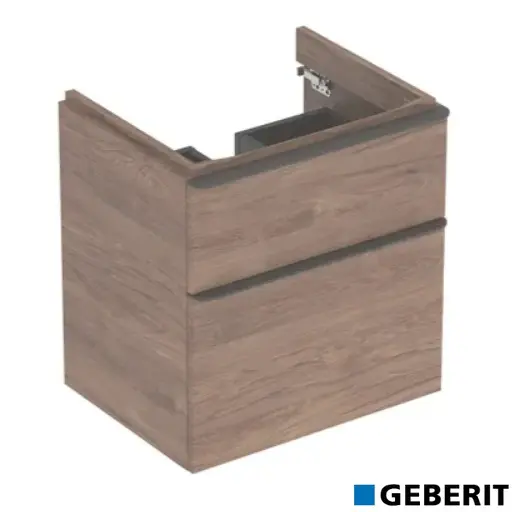 [4760Gb.500352JR1] Smyle Vanity 57 Drw2 Hickory