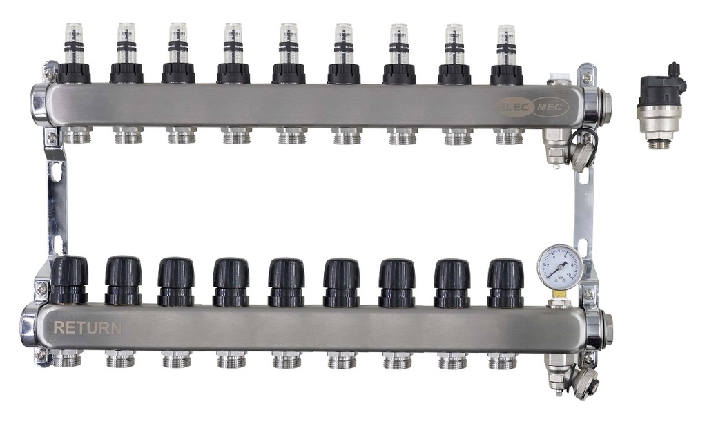 [11UHM9] HL UFH Manifold 9 Port