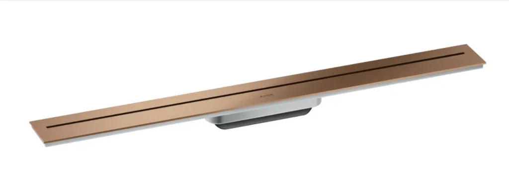 [432WCaHg.42526310] Shower drain 800 Brushed Red Gold