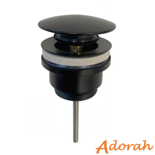 Basin Waste Click CentreScrew Matt Black