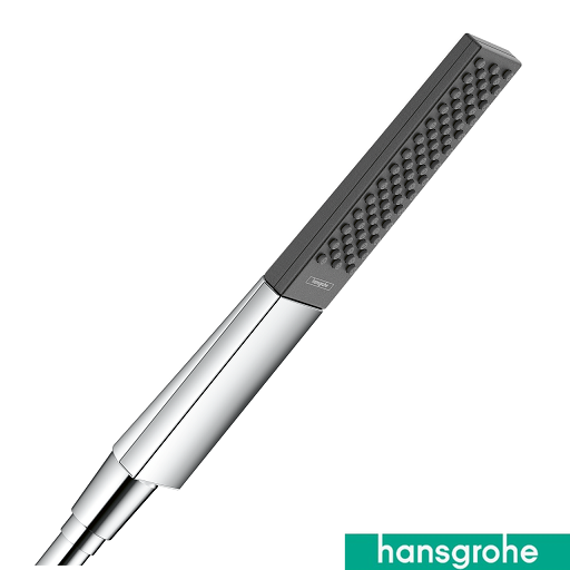 [426Hg.268660] Rainfinity Shower Head 1Jet Blk/Cp 100