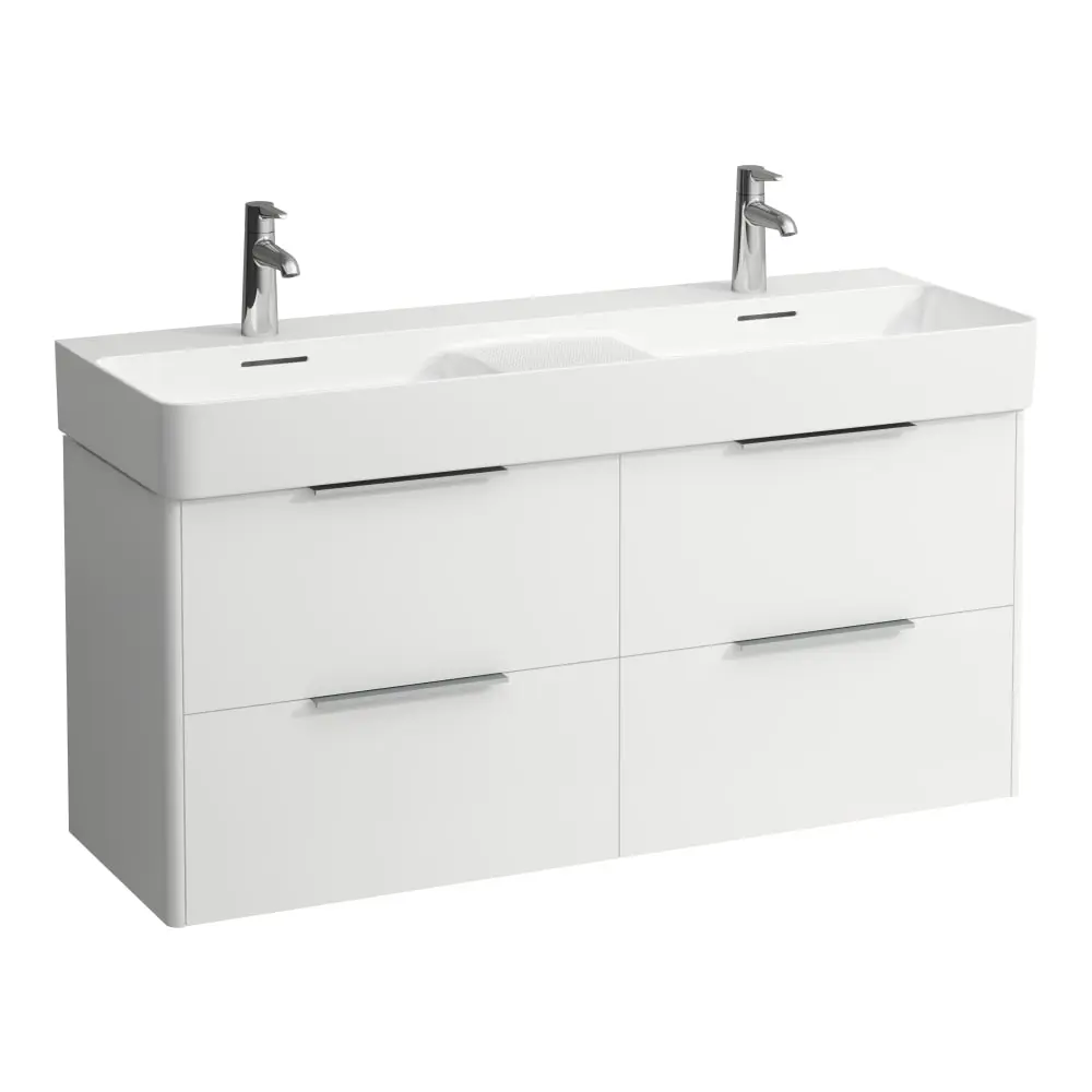 [47A2Lf.4025341102611] Base 1180 Unit 4Drw White Gloss 814282 
