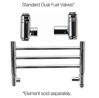 Rad Valve Corner pair DualFuel Jis