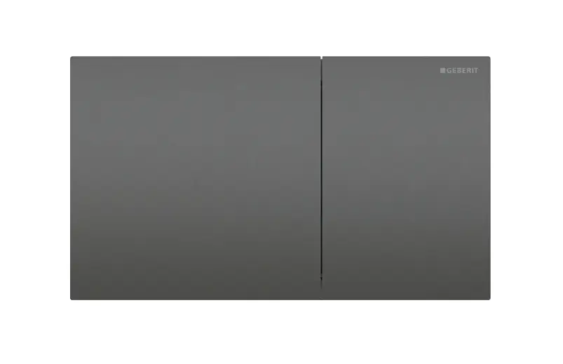Sigma 70 Flush Plate Brushed Black Chrome