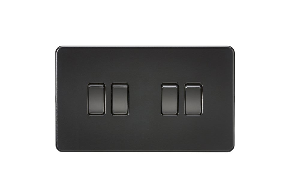 [25MLCMb.14] ML ScrLess BLk.Matt Sw 4g 2w SF4100MBB