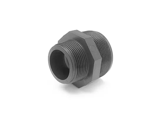[11MPC54MM] Mdpe PP ReduNipple 3/4"Mi x 1/2"Mi