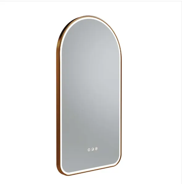 [47Rr.WAM40A-BZ-F1] Walcot 400x800 Arch Led Bronze With Wall Brackets