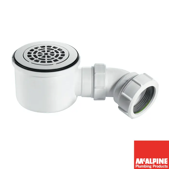 [413TMc.ST90CPB-P-HP] Shower Waste-Trap HF 2"🅼ᶜST90CPB-P-HP