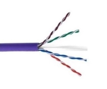 [23Cat6e-305PR.HDBT] Data Cat6 305m Violet Hdbaset LSZH Purple