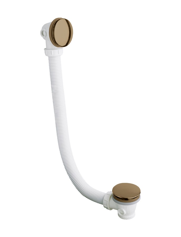 Bath Click Clack Waste Brushed Brass