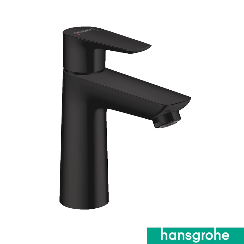 [422Hg.71712670] TalisE Basin Mixer 110 Black Matt