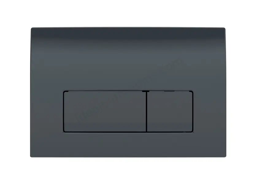 Delta 50 Flush Plate Matt Black