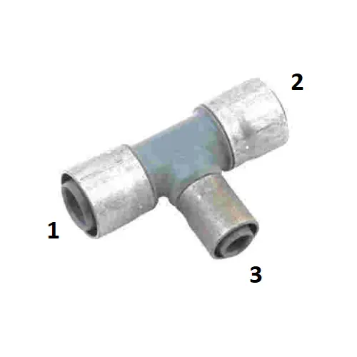 Buteline 16 x 16 x 22 End & End Tee BRT112 (25 in a pack)