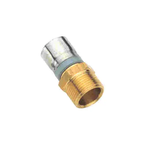 [11LU16M] Buteline 16 x 1/2" Brass Male Iron BBM16 (25 in a pack)