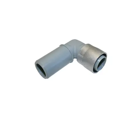 [11LU22DB22TL.Pfit] Buteline Elbow 90° 22 x 22 Spigot Push-fit Tail BPE2222 (25 in a pack)