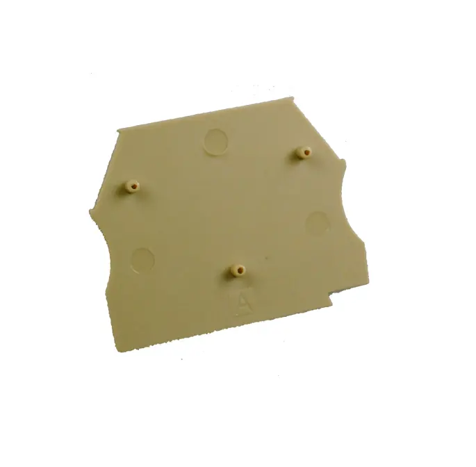 [271IM.EP25BG] Imo Term Block Din Rail End PLATE EP2.5-10BEIGE FOR ER2.5 pk10