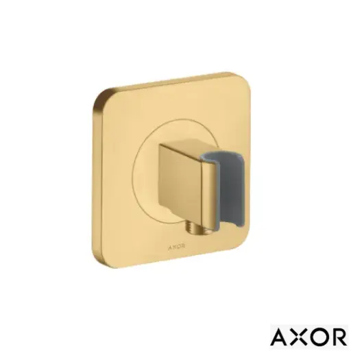 CitterioE Shower Holder Porter Unit Soft Bru.Gold