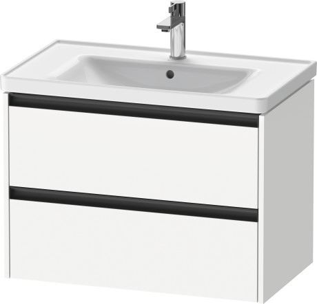 [4780Du.K2528301818] D-Neo.800 Drawer2=Ketho White Matt