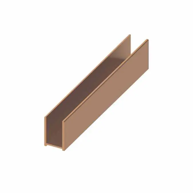 Lakes Wall Profile/Seal Brushed Brnze