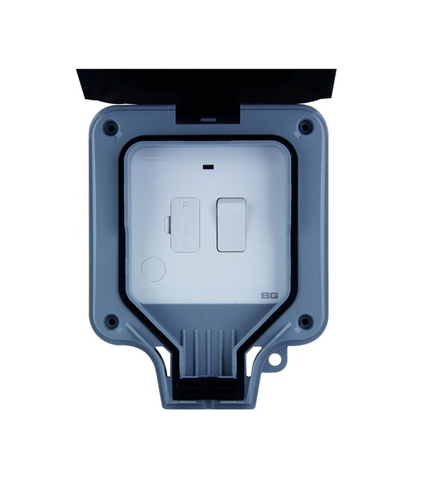 Fuse Spur 13a Sw IP66 Outd Conn Unit WP53 Bg