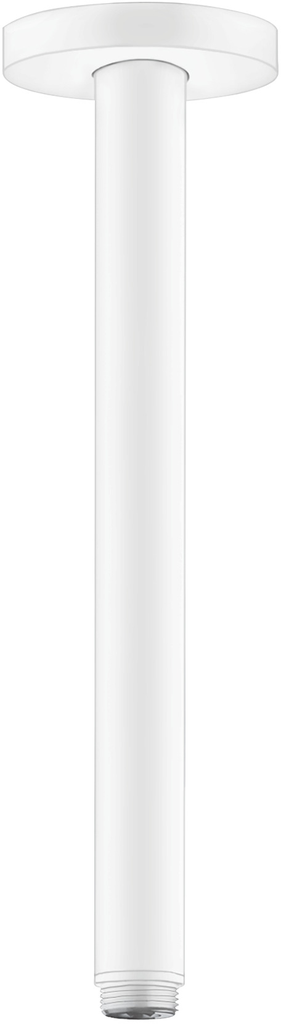 Ceiling connector S 300 mm Matt White