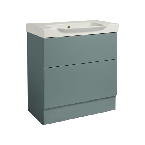 zzzAcademy 600 Freestanding Unit Wh Gloss