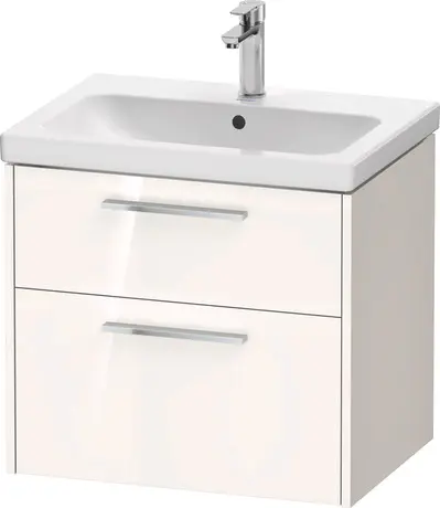 DCode 650 Unit Drw2 White Gloss/Cp