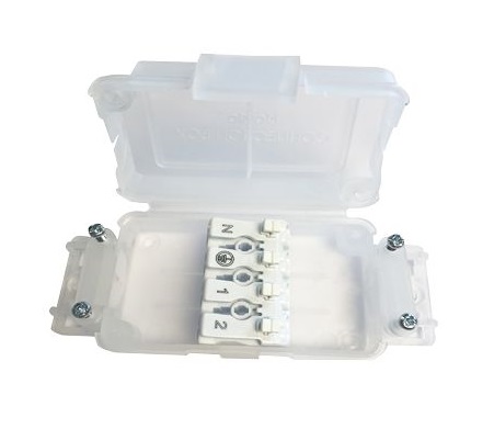 [24JBGB,CHOC30APLS] Junction Choc Box 4term PushFit **New**