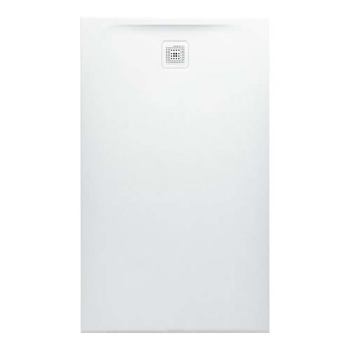 [43Tr11090Lf.2129550000001] Marbond 1100x900 ShowerTray Whi⍌Short Side Drain)
