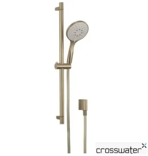 Mpro Shower Rail Kit Brushed brass⛌