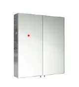 [47Ds.DMC67] Delphi 60X67cm Mirror Cab 2Dr S/Steel⫒02