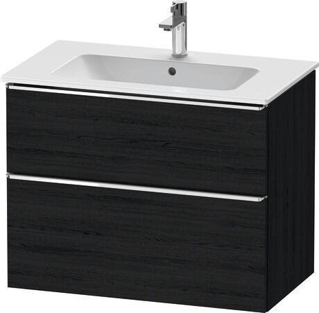 [4783Du.DE436201016] MeByS.830 Drawer2 D-Neo 810 Black Oak/Cp.