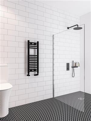 Wingrave 800x300 Towel Rail Black
