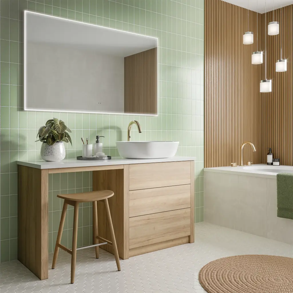 Air120 120x70 Mirror Led Heated Land/Port