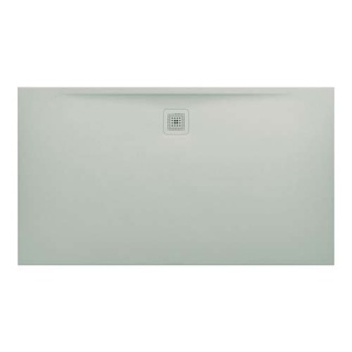[43Tr16090Lf.2119500770001] Marbond 1600x900 ShowerTray L.Grey⍃Long Side Drain)