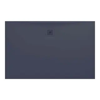 [43Tr14090Lf.2109590780001] Marbond 1400x900 ShowerTray Anth⍃Long Side Drain)