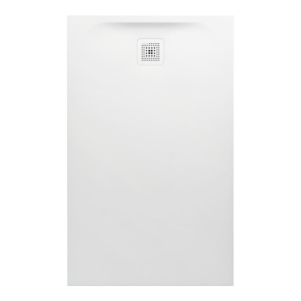 [43Tr11080Lf.2129540000001] Marbond 1100x800 ShowerTray Whi⍌Short Side Drain)
