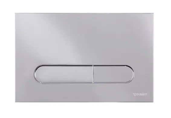 [459Du.WD5009021000] Duravit Flush Plate Chrome