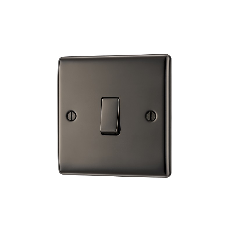 Switch 1g 2w Bg BL-Nickel Raisd NBN12