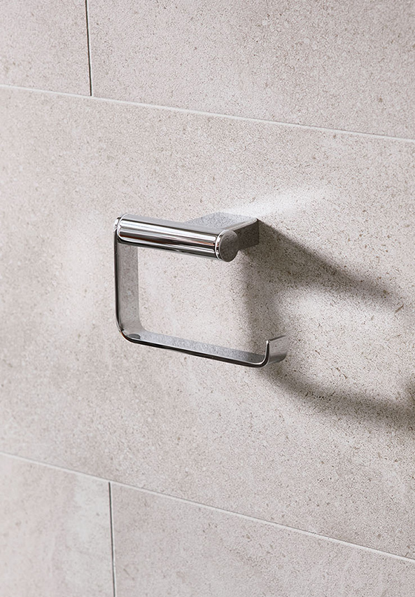 [48Mi.8410C] Miami Toilet Roll Holder Chrome⫒