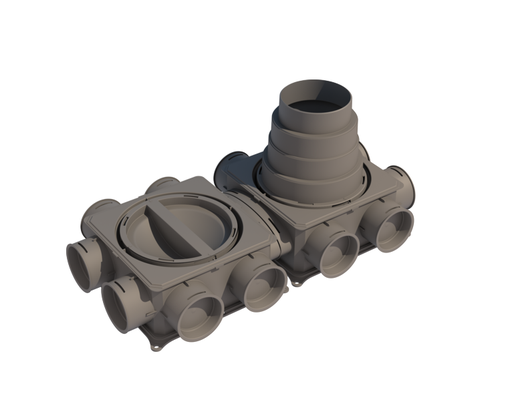 Duct Manifold 12 port 75mm 188633