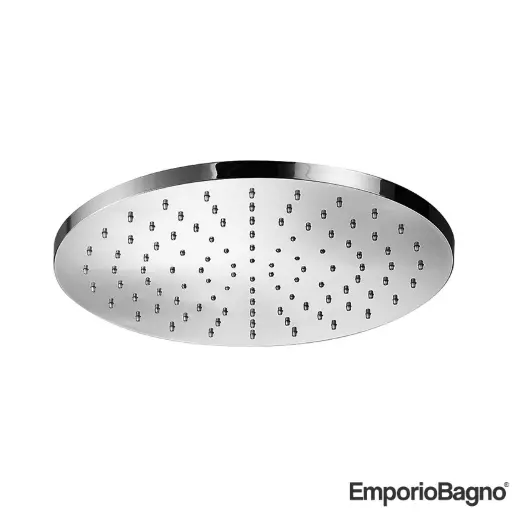 [426Em.NC44044] Aria RainHead Fixed 300 Round Chrome