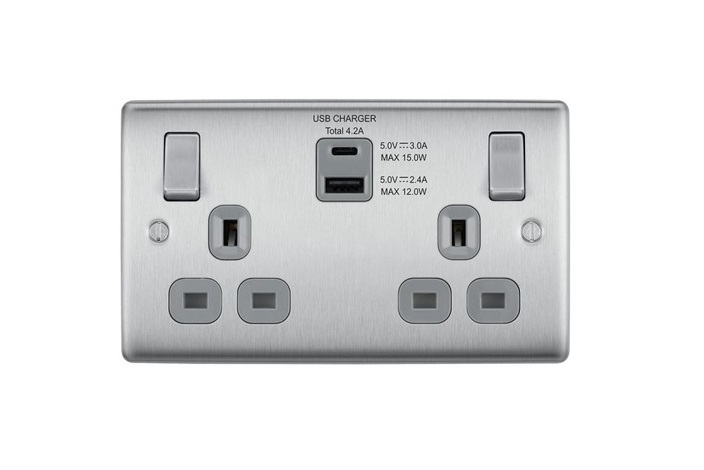 Bg Raisd Doub.Skt uAc45 BruSteel NBS22UAC45G-01