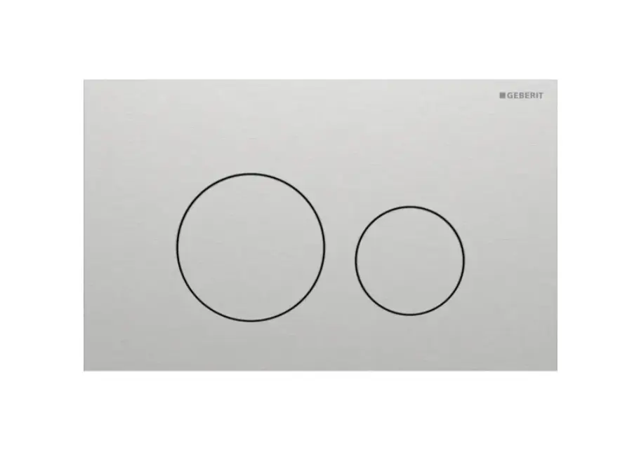 Sigma40 round flush brushed Steel