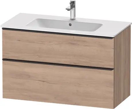 [47A1Du.DE43630BD55] D-Neo 1010 Unit Drw2 Marble Oak/Blk 233610