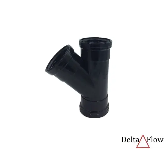 [128BrF43] Soil PuFit 82mm Y.Branch 45` Tri.Skt