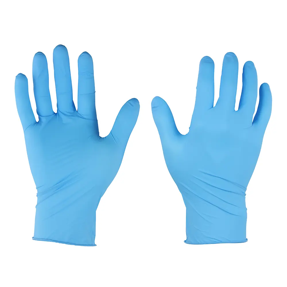 [93DGLOVE.770691] Gloves Disposable Blue Nitrile L(100) 770691